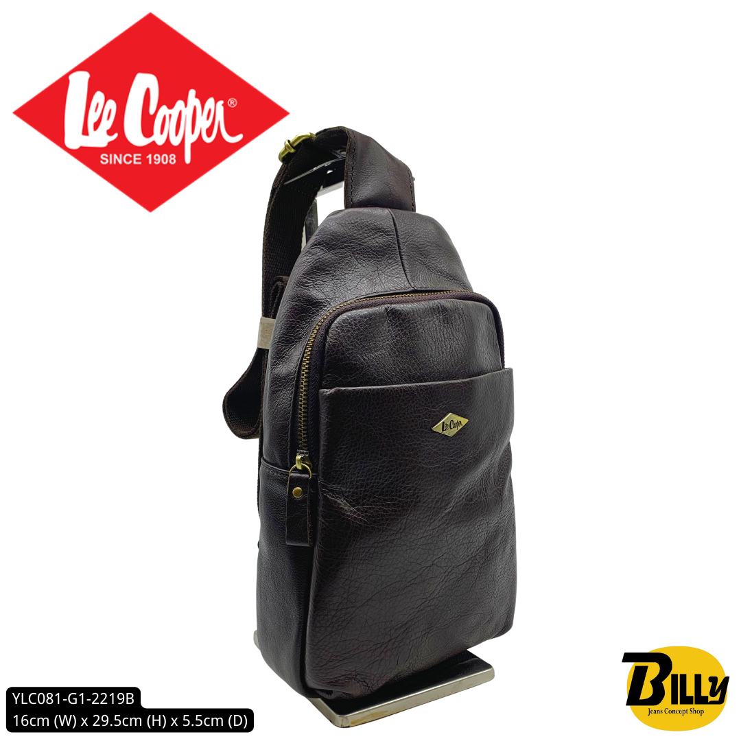 LEE COOPER Brand Men's Leather Sling Bag ( YLC081-G1-2219B ) – BILLY JEANS  CONCEPT SHOP